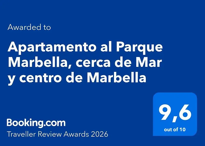 Al Parque Marbella, Cerca De Mar Y Centro De アパート *